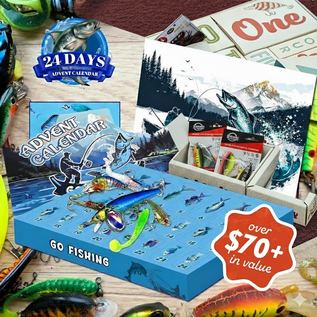 IronHook™ Advent Calendar -  24 Days of Fishmas